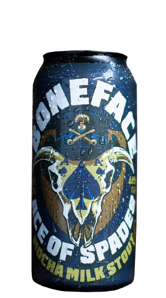 Boneface Ace of Spades Mocha Milk Stout 440ml can