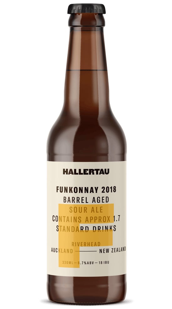 Hallertau Funkonnay Sour Beer 330ml bottle