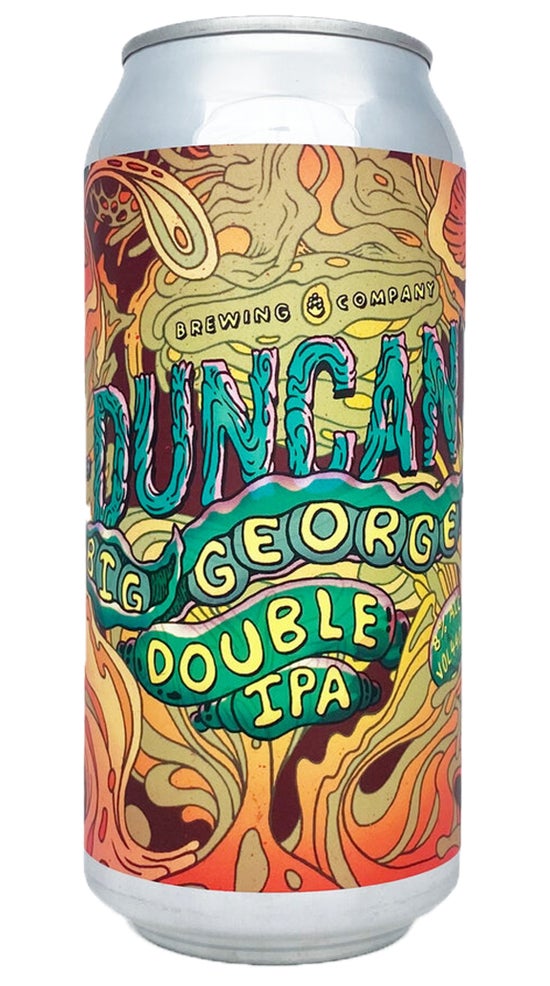 Duncans Big George Double IPA 440ml can