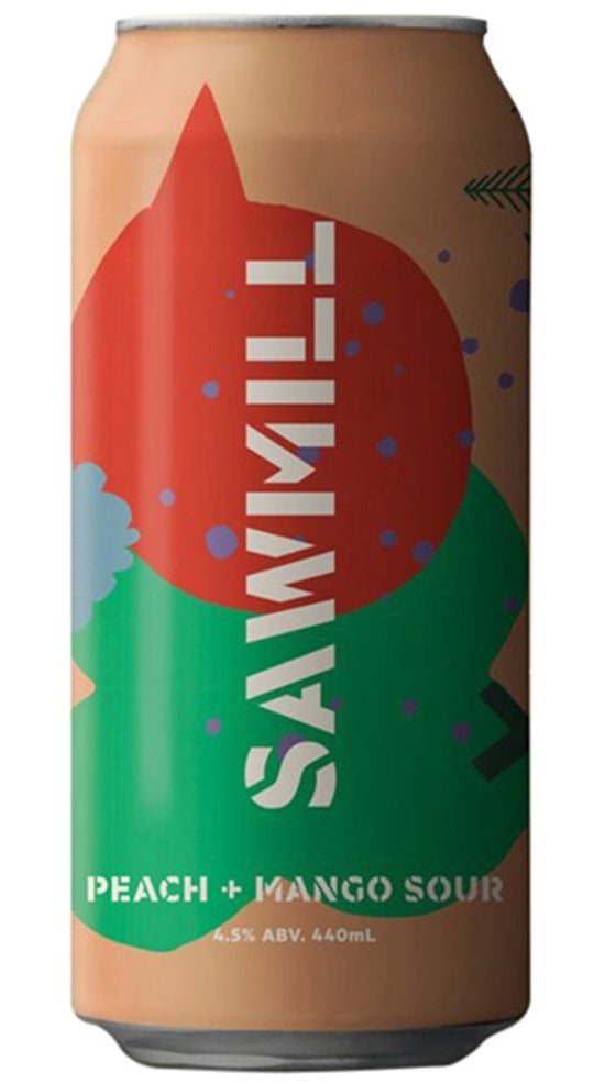 Sawmill Brewery Peach and Mango Sour 440ml can