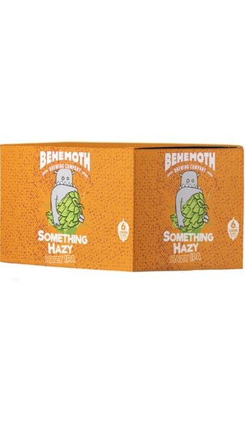  Behemoth Something Hazy IPA 6 pack