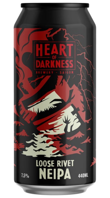  Heart of Darkness Loose Rivet Hazy IPA 440ml can