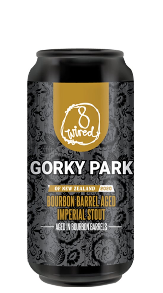 8 Wired Gorky Park Bourbon Barrel Aged Imperial Stout 440ml can
