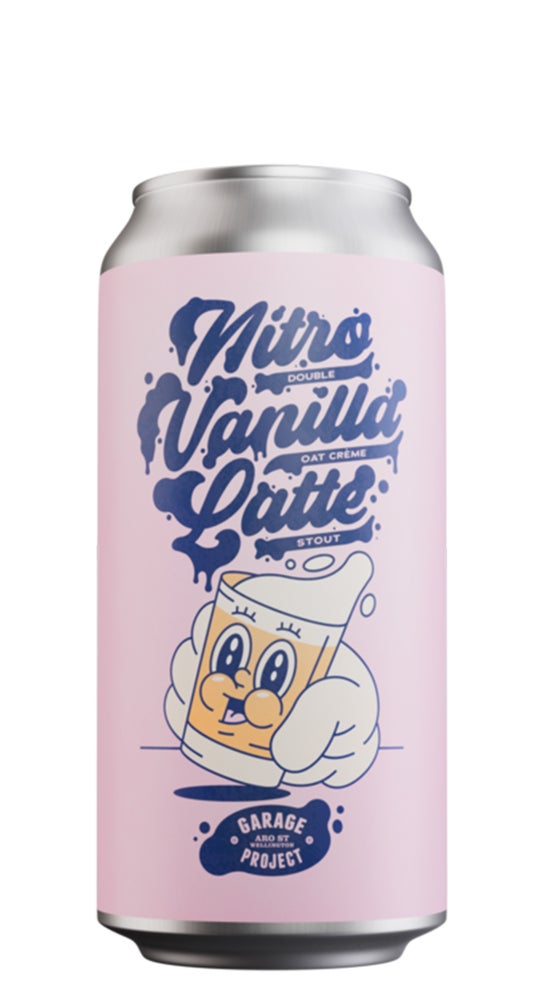 Garage Project Nitro Vanilla Latte Stout 440ml can