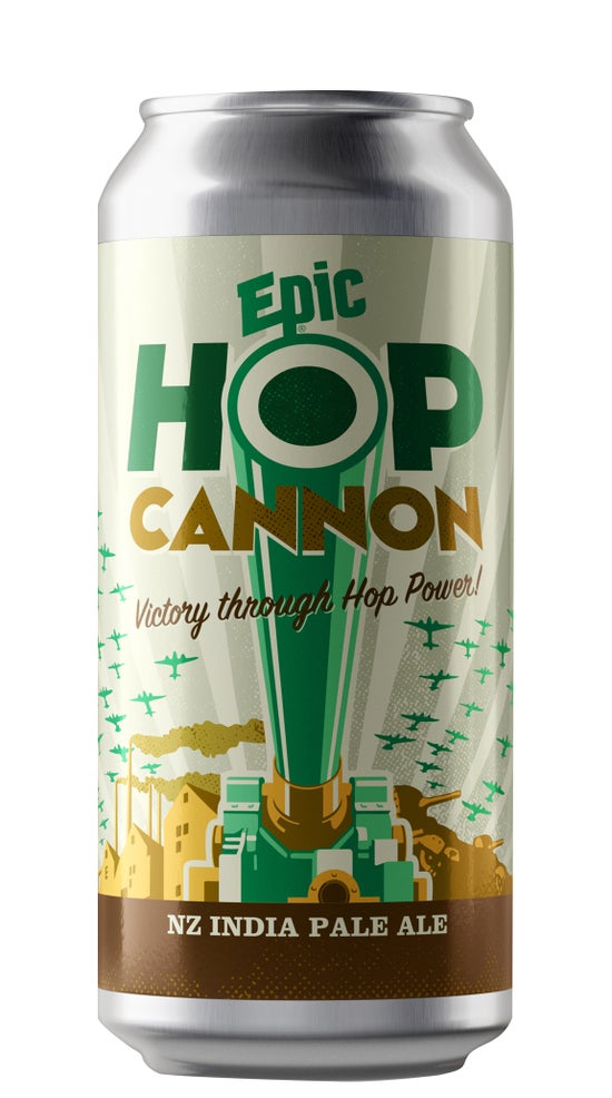 Epic Hop Cannon NZIPA 440ml can