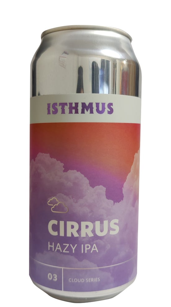 Isthmus Brewing Cirrus Hazy IPA 440ml can