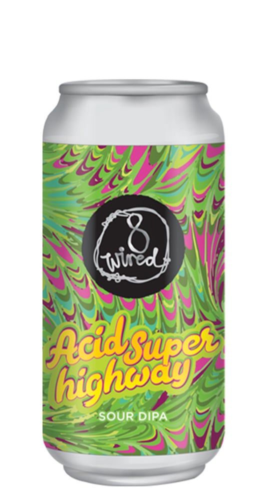 8 Wired Acid Superhighway Sour DIPA 440ml can