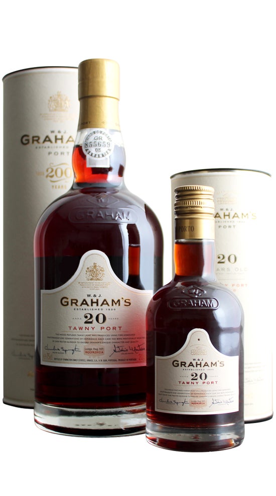 Graham's 20yr Old Tawny Port 750ml + 200ml