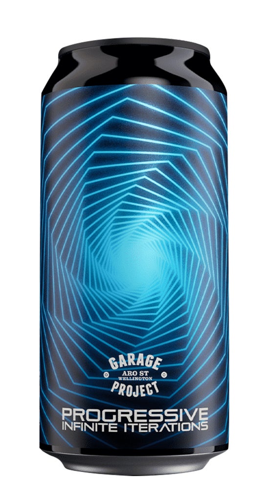 Garage Project Progressive Infinite Iterations Hazy IPA 440ml can