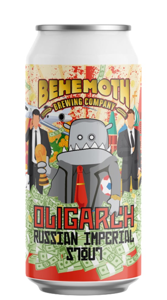 Behemoth Oligarch Russian Imperial Stout 440ml can