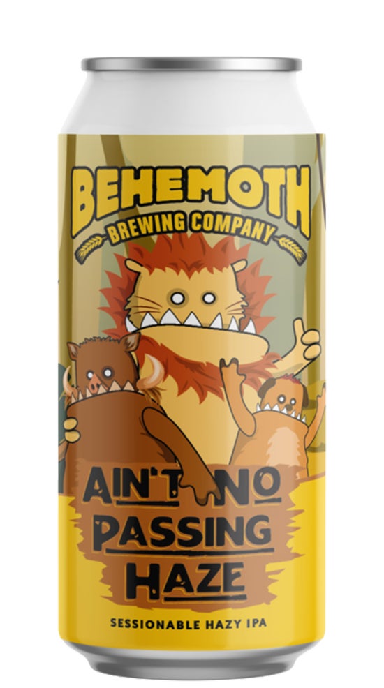 Behemoth Aint No Passing Haze Session Pale Ale 440ml can