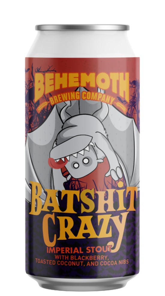 Behemoth Batshit Crazy Imperial Stout 440ml can