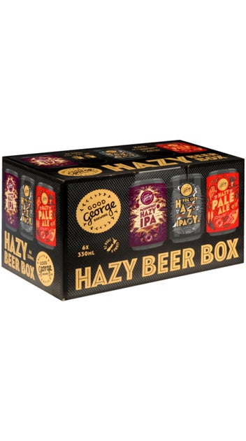  Good George Hazy Beer Mixed Pack 6 x 330ml can