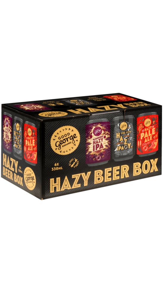 Good George Hazy Beer Mixed Pack 6 x 330ml can
