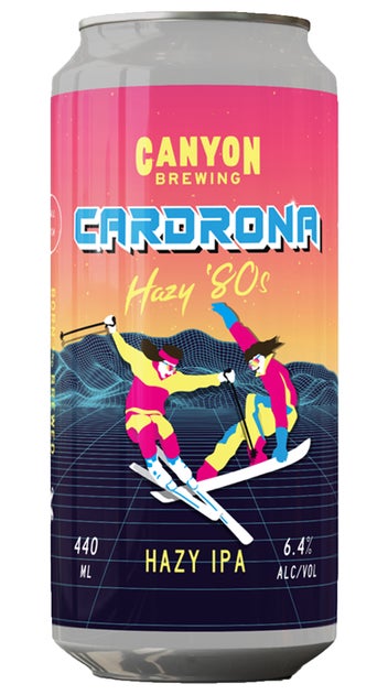  Canyon Cardrona 40th Anniversary Hazy IPA 440ml can