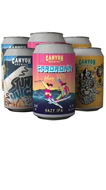  Canyon Hazy Mixed 6 pack 330ml cans