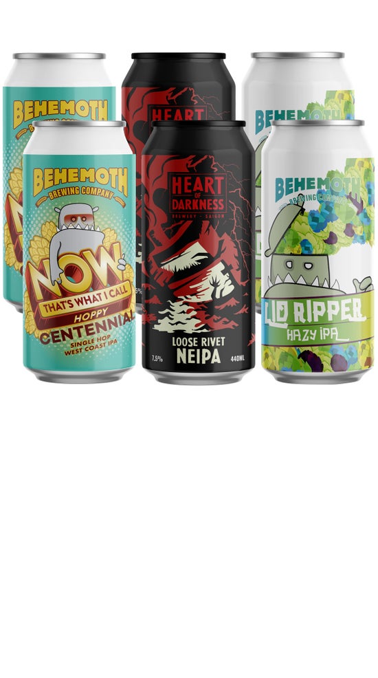 Behemoth Mixed IPA 6x440ml can pack