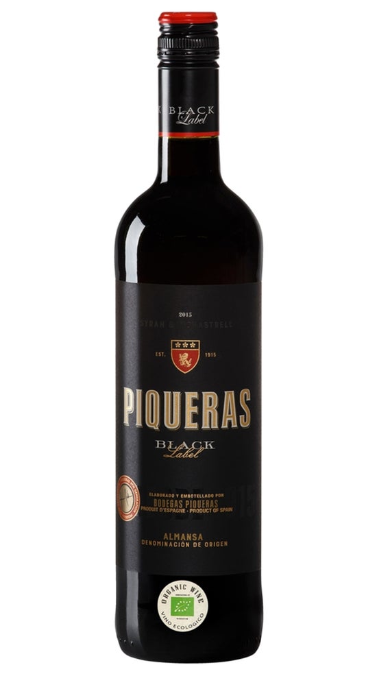 Bodegas Piqueras Black Label Organic Syrah Monstrell