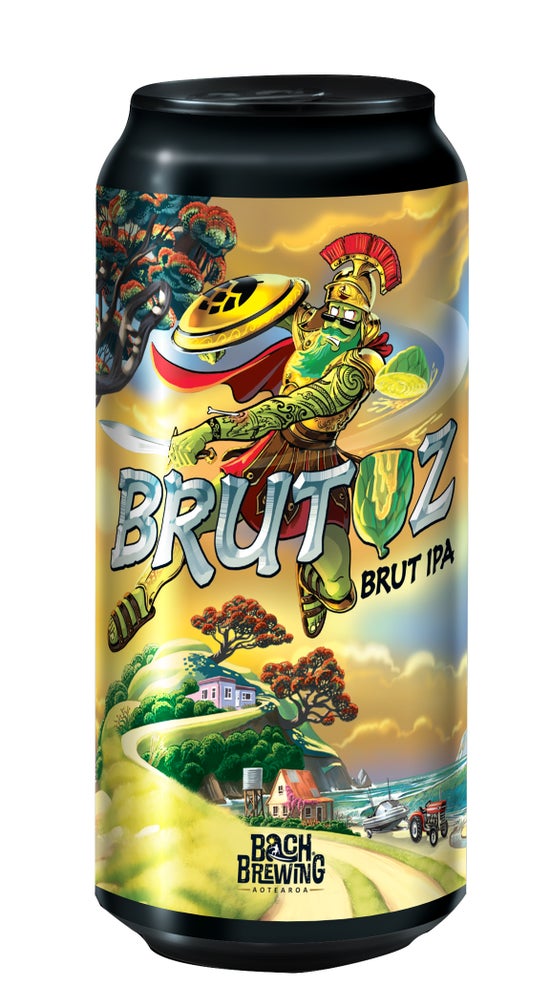 Bach Brewing Brutuz Brut IPA 440ml can