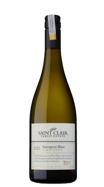 2021 Saint Clair Wairau Reserve Sauvignon Blanc