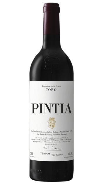 2016 Vega Sicilia Bodegas Pintia Toro D.O Tinto