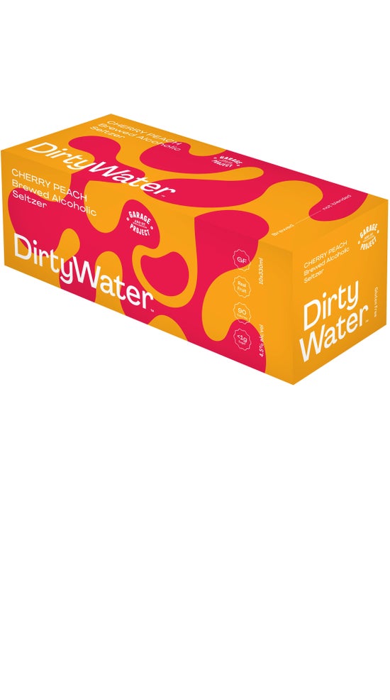 Garage Project Dirty Water Cherry Peach 10pk 330ml cans