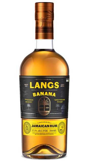  Langs Jamaican Rum Banana 700ml bottle