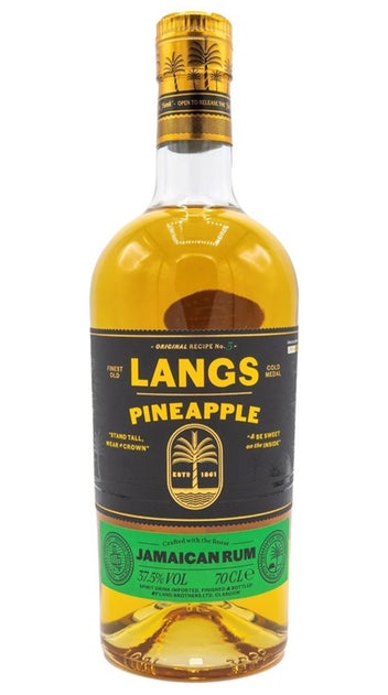  Langs Jamaican Rum Pineapple 700ml bottle