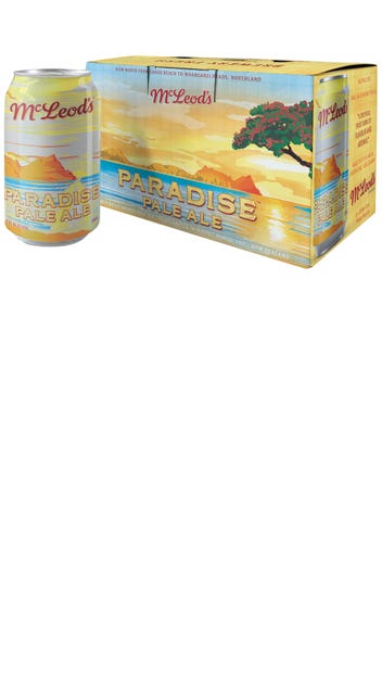  McLeod&#039;s Paradise Pale Ale 6pk 330ml cans
