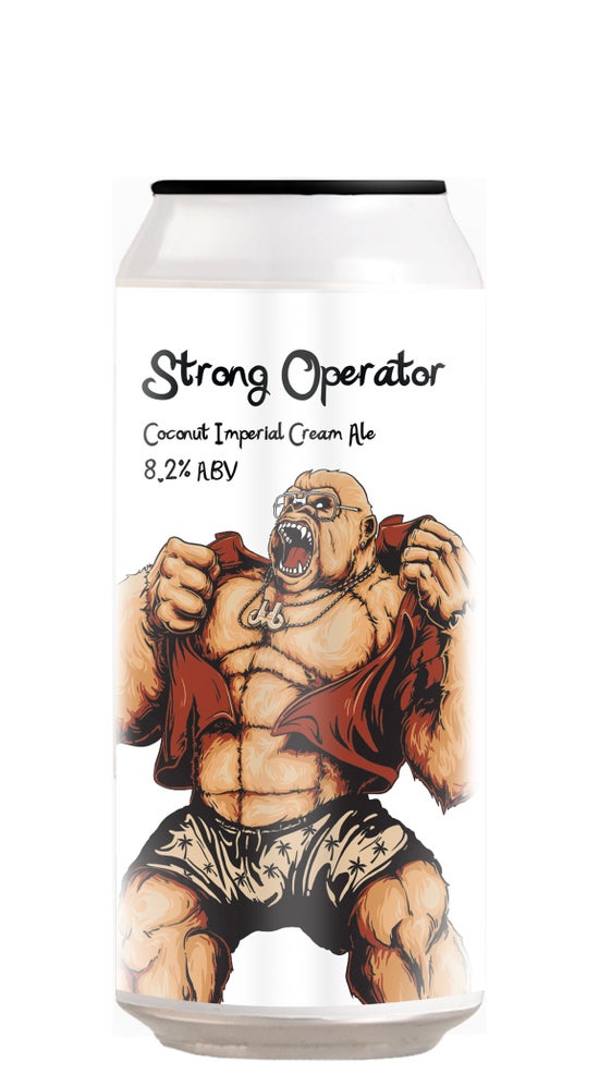 Double Vision Strong Operator Imperial Cream Ale 440ml can