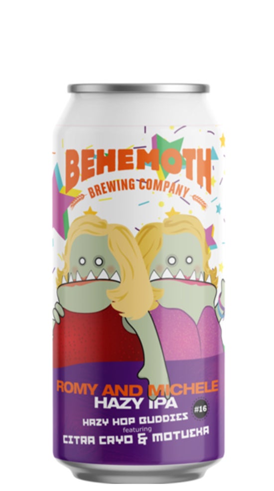 Behemoth Hazy Hop Buddies #16 'Romy & Michele' Hazy IPA 440ml can