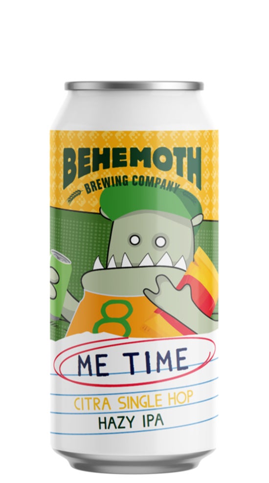 Behemoth Me Time Idaho #7 Hazy IPA 440ml can