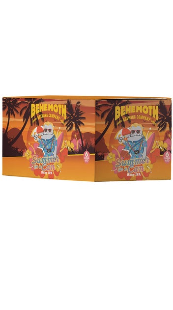 Behemoth Summer in a can Hazy IPA 6 pack 330ml cans