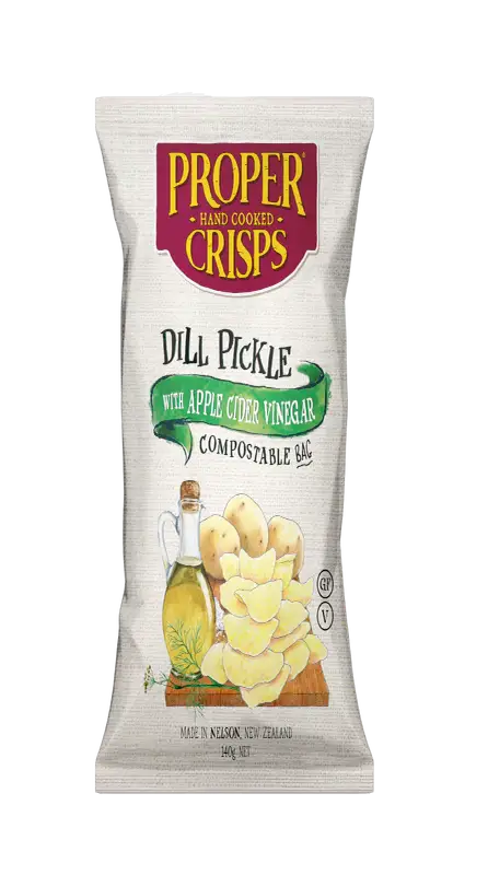 Proper Crisps Dill Pickle with Cider Vinegar