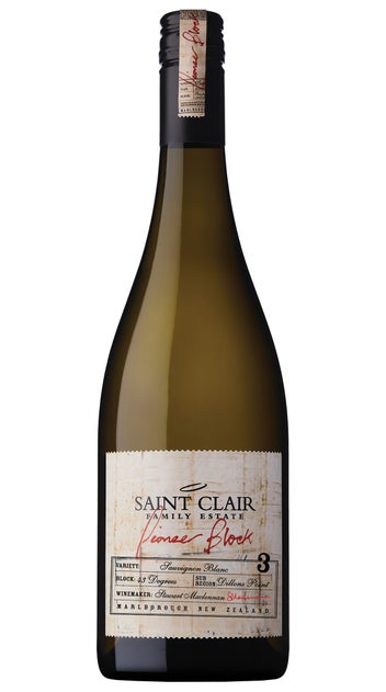 2021 Saint Clair Pioneer Block 3 43 Degrees Sauvignon Blanc
