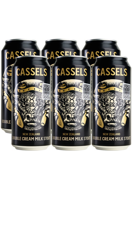 Cassels & Sons Double Cream Milk Stout 6x440ml can
