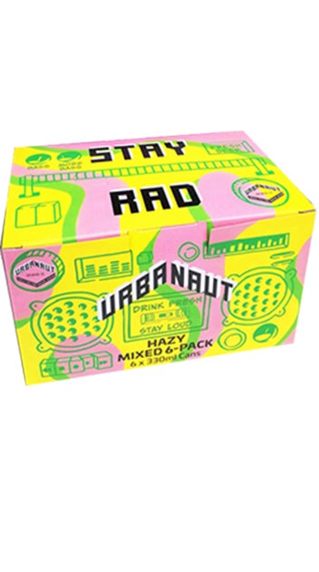  Urbanaut Hazy Mixed 6-pack 330ml cans
