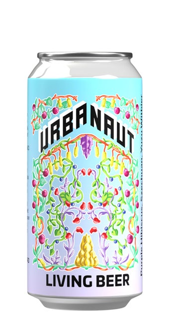  Urbanaut Living beer 3 - Purple hibiscus, Szuchuan, Yuzi Witbier 440ml can