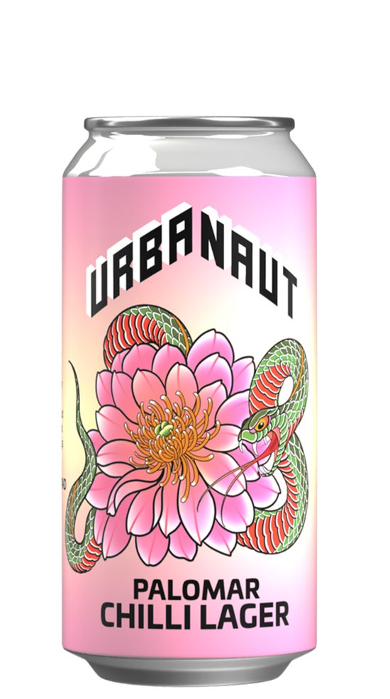 Urbanaut Palomar Chilli Lager 440ml can