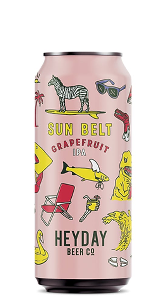 Heyday Sun Belt Grapefruit IPA 440ml can