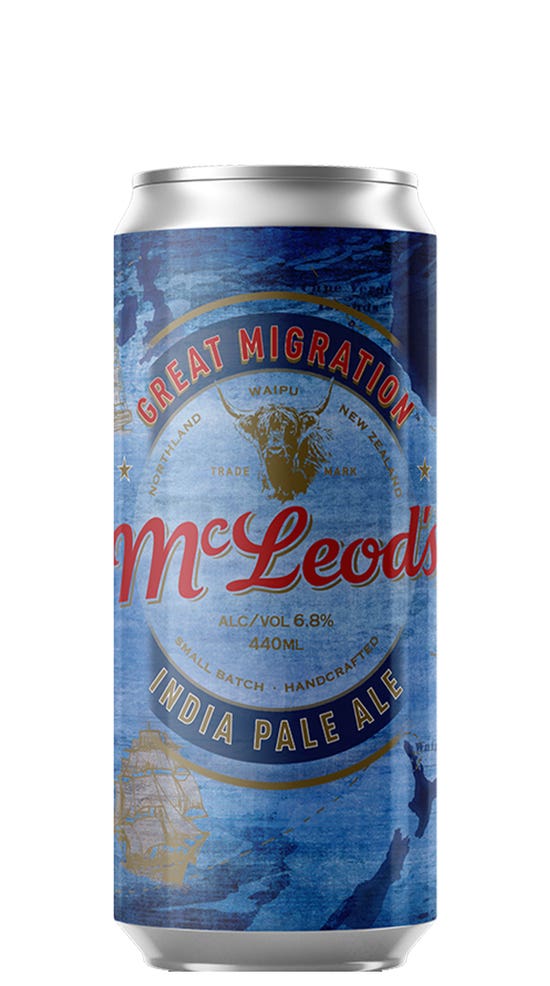 Mcleod's Great Migration IPA 440ml can