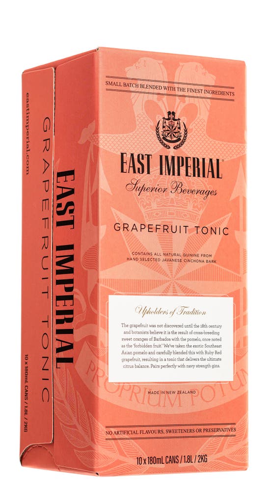 East Imperial Grapefruit Tonic 10 pack cans