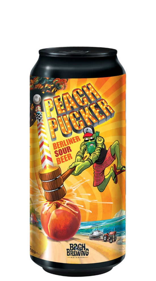 Bach Brewing Peach Pucker Berliner Sour 440ml can