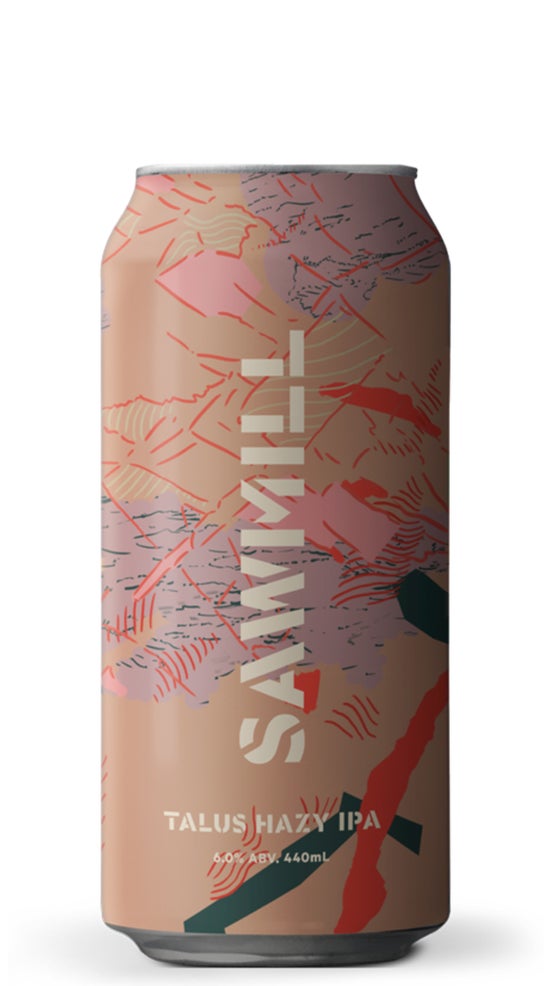 Sawmill Talus Hazy IPA 440ml can