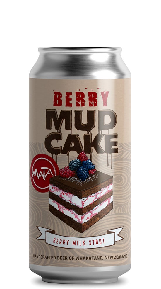 Mata Brewing Berry Mud Cake Berry Milk Stout 440ml can