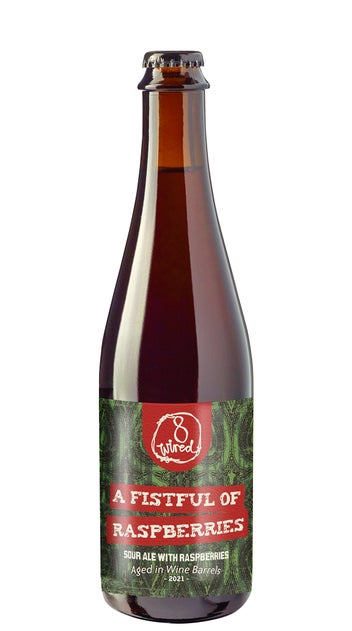  8 Wired A Fistful Of Raspberries - Barrel Aged Sour 500ml bottle