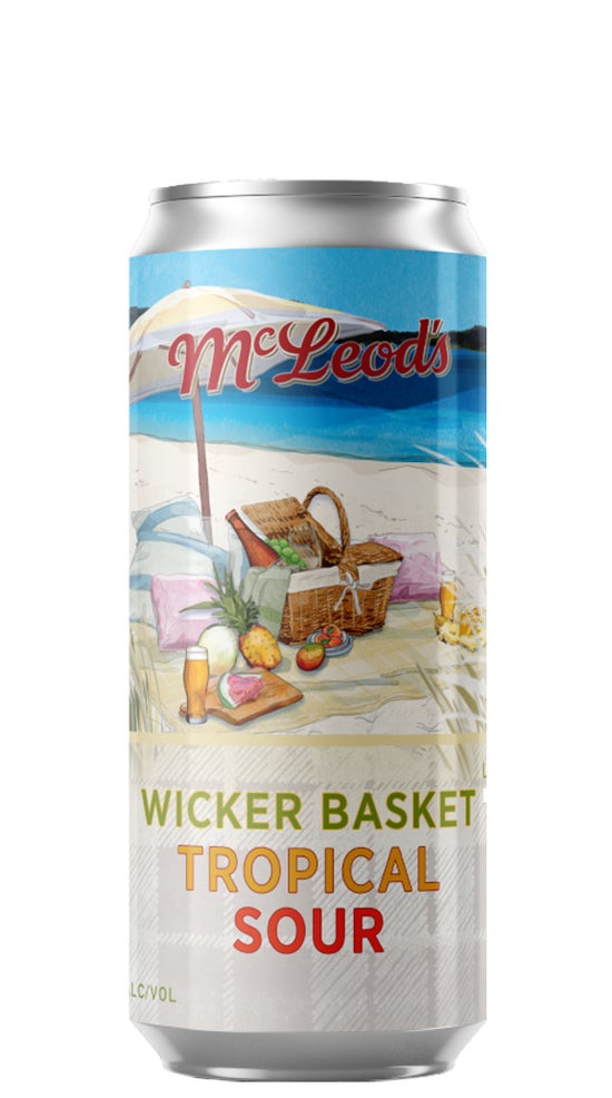 Mcleod's Wicker Basket Tropical Sour 440ml can