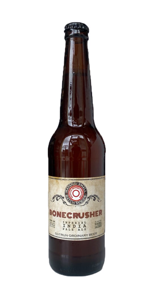 Bootleg Brewery Bonecrusher IIPA 500ml bottle
