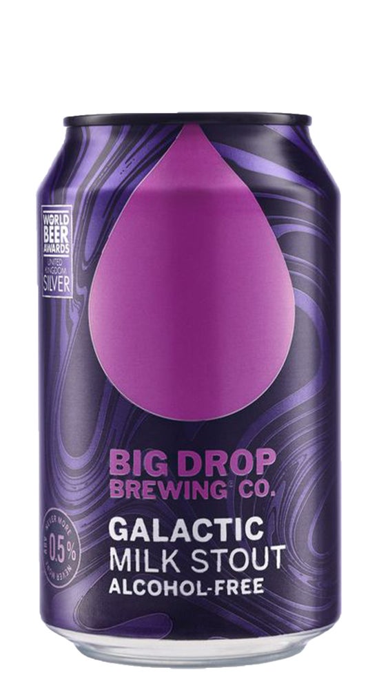 Big Drop Galactic Milk Stout <0.5% 375ml can