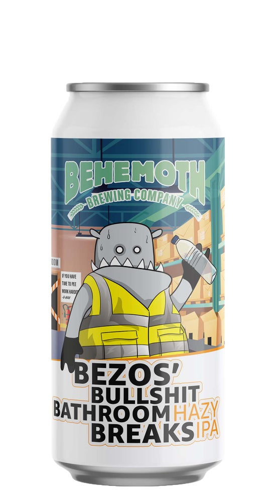 Behemoth Bezos Bullshit Bathroom Breaks 440ml cans